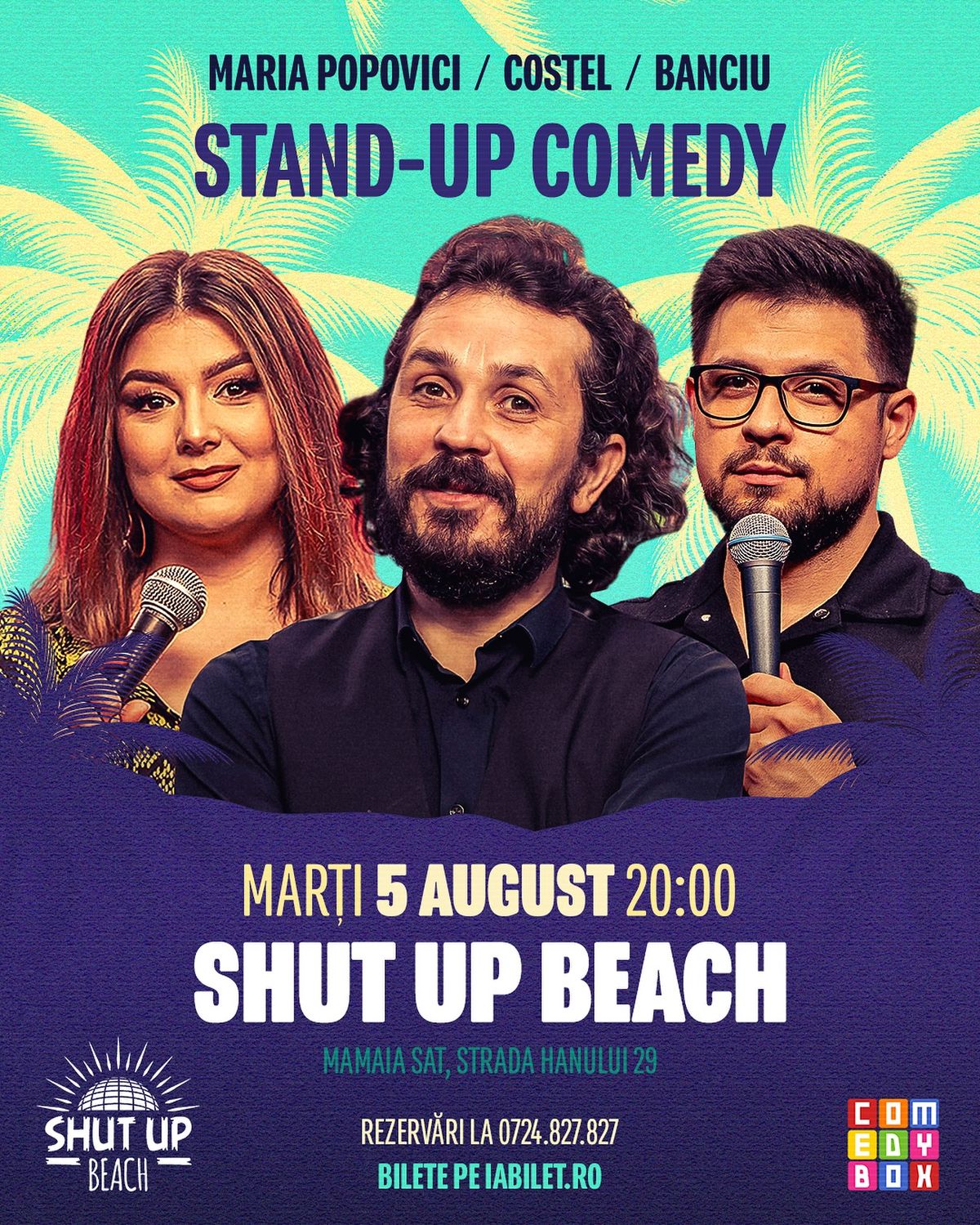 Stand-up Comedy cu Costel, Maria Popovici si Banciu
