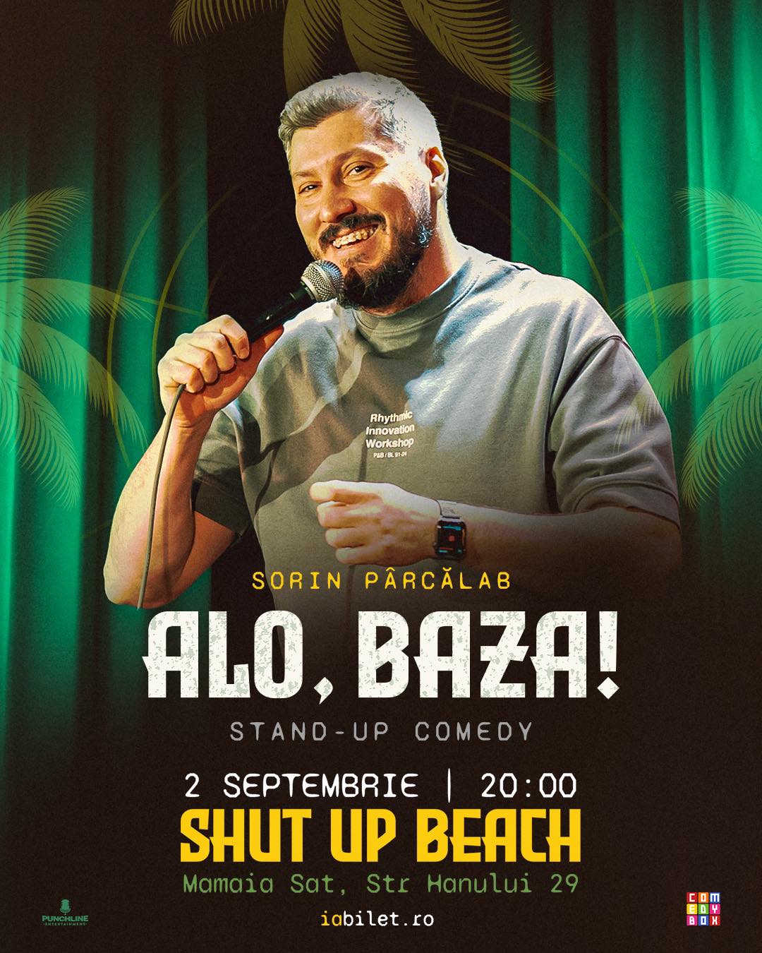 Stand-Up Comedy cu Sorin Pârcălab "Alo, baza!"