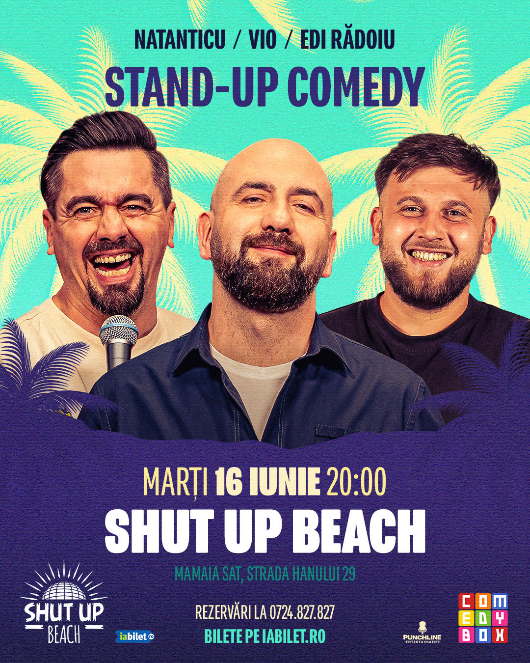 Stand-up comedy cu Vio, Natanticu și Edi