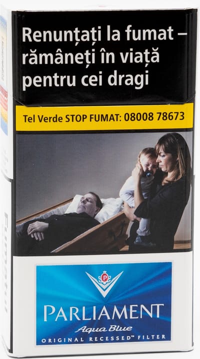 Parliament Aqua Blue Slims 100's